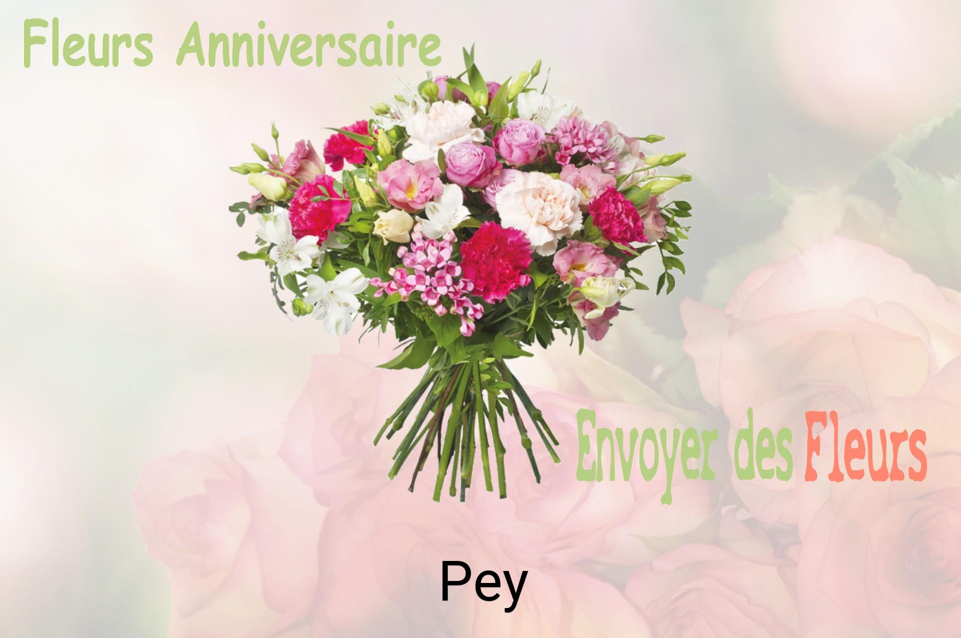 Bouquet de fleurs d’anniversaire livré à Pey